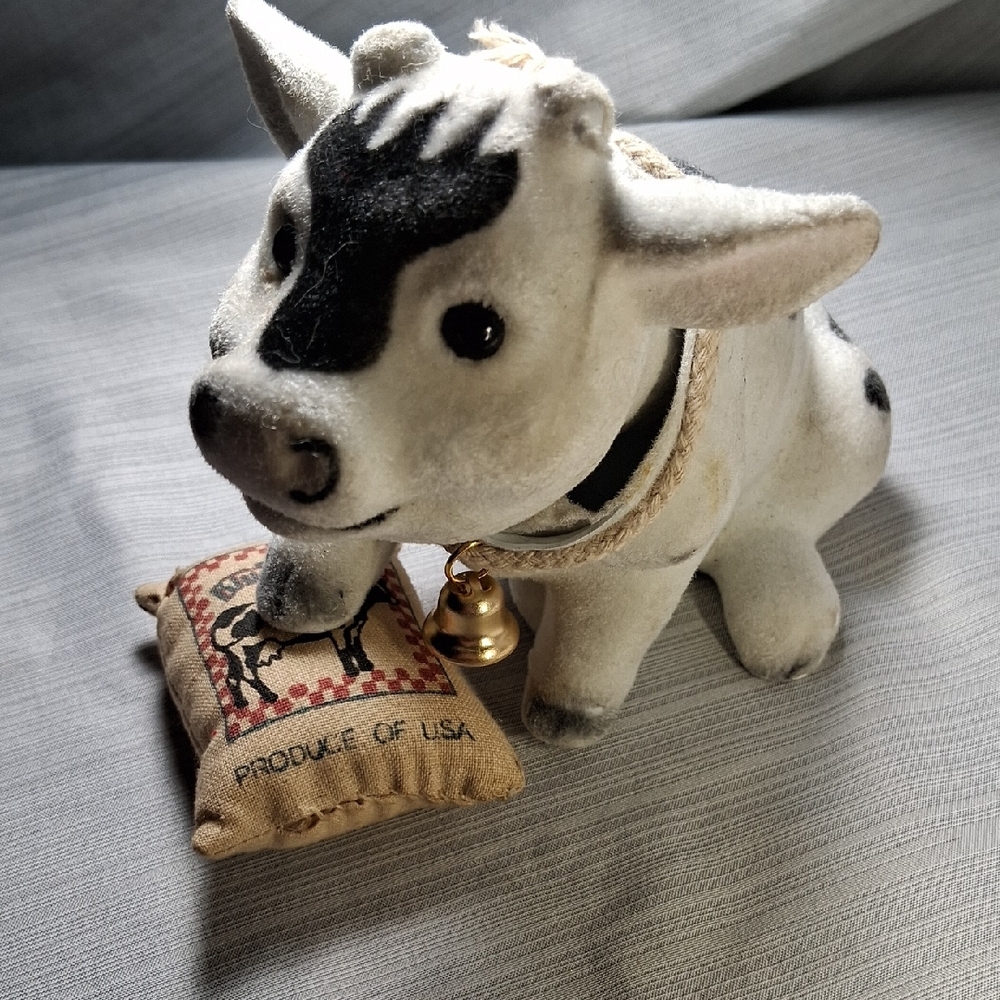 6pc Vintage Cow Decor Bundle ~ Black And White 🐮 - Picture 4 of 15